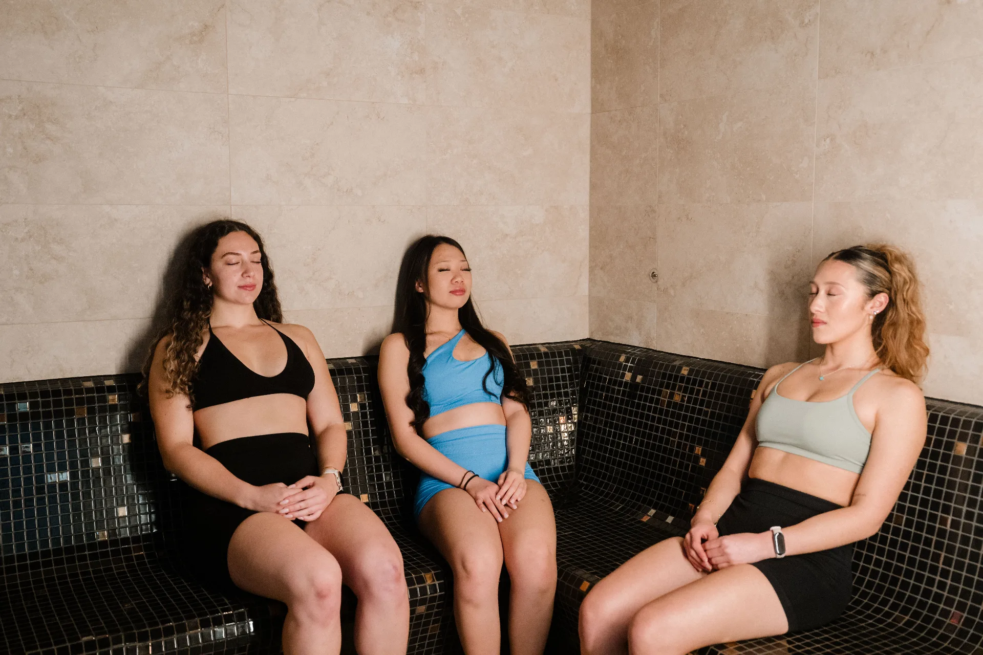 Sauna recovery room